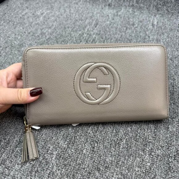 Gucci Zippy Leather Wallet 220-012225 - Picture 2 of 9